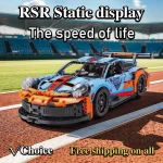 1680PCS Classic Super Racing Cars City Super Sports Car Bricks Vehicle Sets Puzzle Technical Toy For Kids Children Birthday Gift