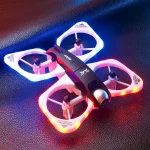 New S3 Ultra 8K Drone With Smart Remote Control 180° Wide-Angle Dual Camera Colorful LED Lights Auto Return Home RC Aircraft Toy - Image 6