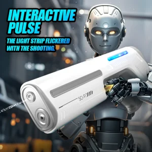 Pulse Electric Continuous Water Gun High-pressure And Strong Waterproof Automatic Water Absorption Toys For Boys Childrens Gifts
