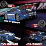 New 1：24 GTR Remote Control Car High Speed 4WD Rechargeable RC Drift Racing Toy For Kids Adults Indoor Outdoor 2.4GHz Long Range - Image 3